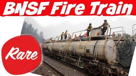Bnsf Fire Train Very Rare Youtube