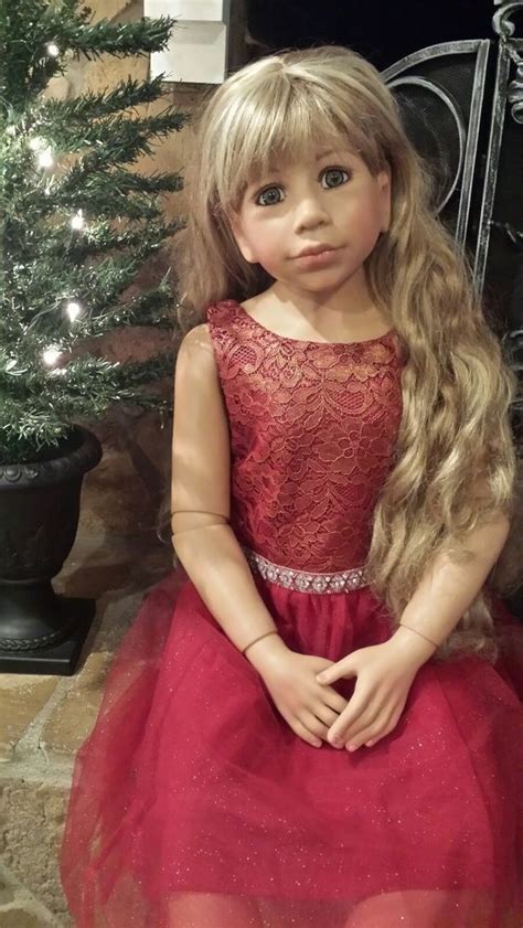 Masterpiece Doll Monika Levenig Life Size Realistic Child Limited