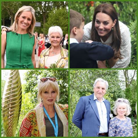 Chelsea Flower Show 2019 Celebrities And Vips