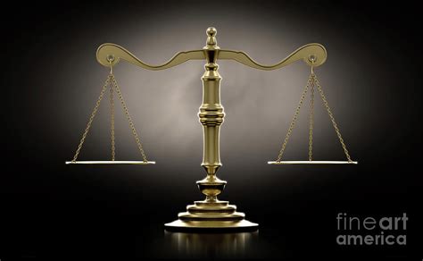 Balanced Scales Of Justice