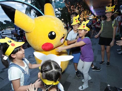 13 Photos From The Pokemon Carnival Where Giant Lapras And Pikachu Have Set Up Homefor Now Today