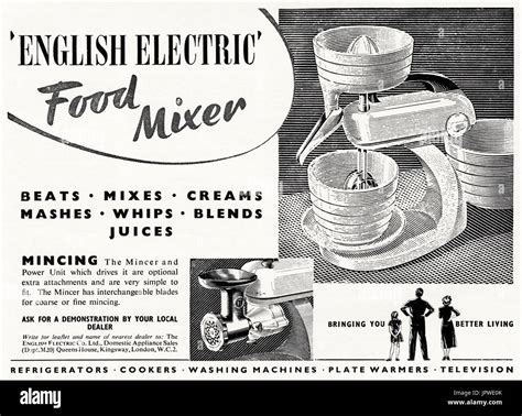 1950er Jahre Alten Vintage Original Retro Werbung Werbung English