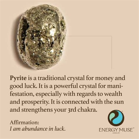 Shop Pyrite Stone For Wealth Crystals For Manifestation Power