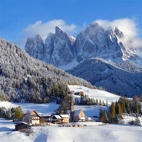 Winter Wonderland In The Italian Dolomites Shearings