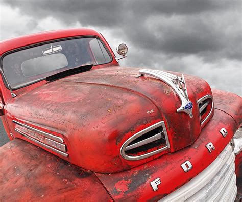 Rusty Red 48 Ford V8 Photograph by Gill Billington - Fine Art America