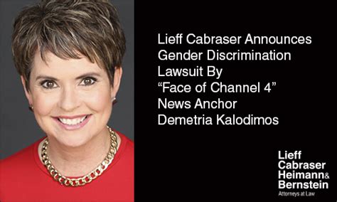 Channel 4 News Anchor Demetria Kalodimos Files Lawsuit