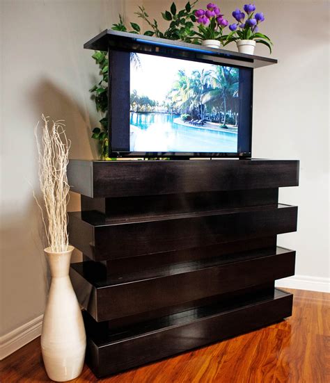 Motorized Tv Lift Cabinet Home Cabinets Design