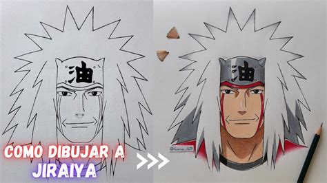 Como Dibujar A Jiraiya Paso A Paso How To Draw Jiraiya Naruto Youtube
