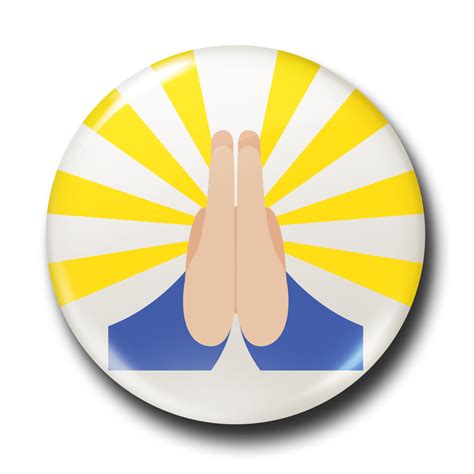 Pray Emoji The Badge Works