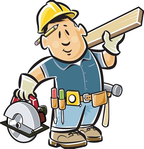 Builder Carpenter Vector Png File Png Mart