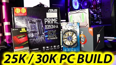 25k Editing Pc Build And 30k Gaming Pc Build Proper Guide