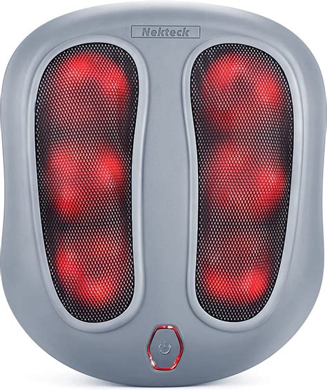 Buy Nekteck Foot Massager With Heat Shiatsu Heated Electric Kneading Foot Massager Machine For