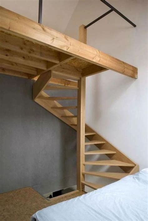 50 Amazing Loft Stair For Tiny House Ideas Loft Staircase Loft