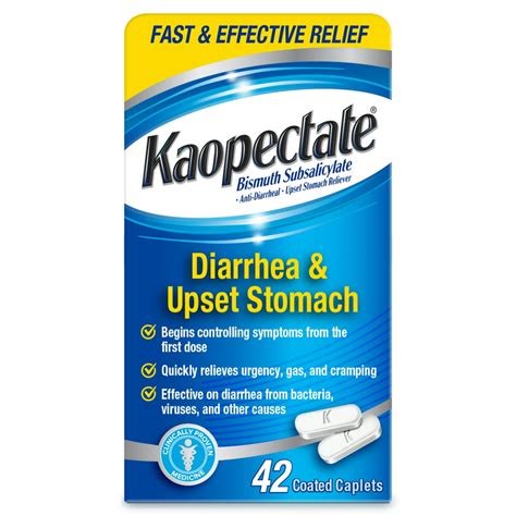 Kaopectate Diarrhea And Upset Stomach Relief Over The Counter Medicine
