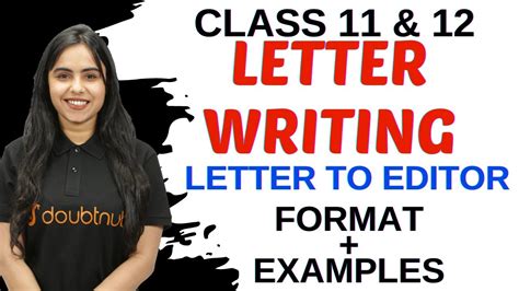 Letter Writing Letter To Editor Format Class Letter