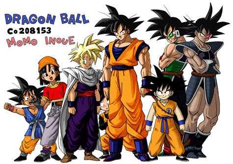 Son Goku Son Gohan Pan Son Goten Bardock And More Dragon Ball