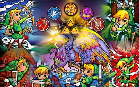 Hd Wallpaper Link Triforce The Legend Of Zelda Young Link Video Games