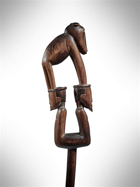 tsonga or zulu staff by the baboon master south africa the amy and elliot lawrence collection