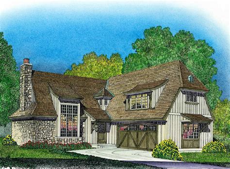 Tasteful English Style Cottage 43045pf Architectural