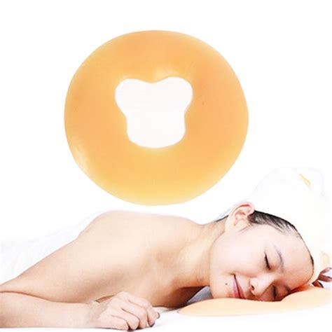1pcs Soft Silicon Spa Pillow Spa Gel Face Pad Face Rest Overlay Silicone Massag Face Pillow Face