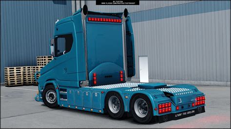 Scania Next Torpedo Whit Template V10 Truck Mod