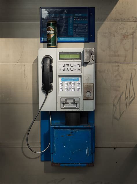 Payphone In Telephone Booth Copyright Free Photo By M Vorel