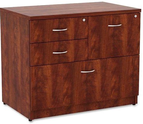 Lorell(tm) fortress series steel storage cabinet, 4 adjustable shelves, 1 fixed shelf, 72in.h x 36in.w x 18in.d, light gray. Essentials 4-Drawer Lateral Filing Cabinet | Filing ...