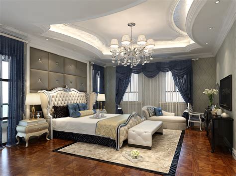 When you want to accent on the beautiful chandeliers or lighting fixtures, medallions are an excellent idea, as they are an. Simple European Style Bedroom Ceiling Decoration Ideas ...