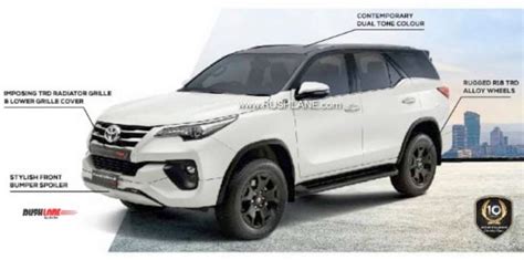 Toyota Fortuner Trd Sportivo Brochure Leaked Ahead Of Its Launch