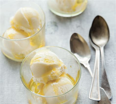 Olive Oil Ice Cream Recipe With Meyer Lemon Zest Organic Authority
