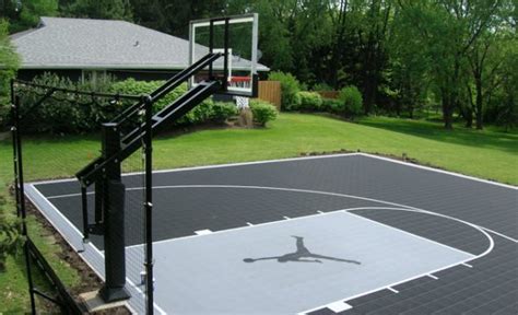 Half Basketball Court 45x50 Court Surfaces