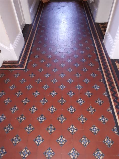 Repair And Restoration Of A Victorian Tiled Hallway In Darlaston Near