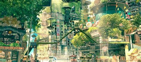 Cool City Wallpapers Anime Anime City Wallpapers Wallpaper Cave