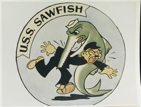 Nh 73481 Kn Insignia Uss Sawfish Ss 276