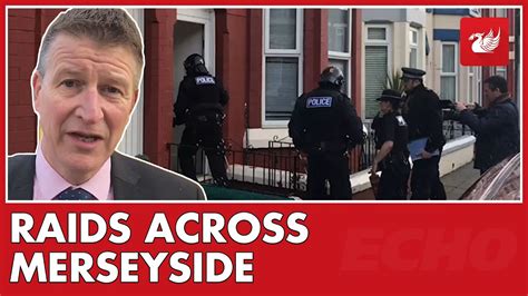 Drugs And Cash Seized As Police Raid Homes Across Merseyside Youtube
