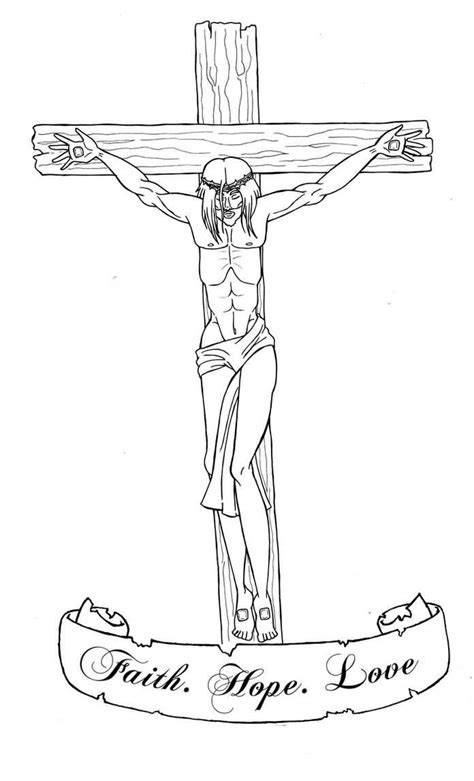 Jesus Outline Drawing At Explore Collection Of