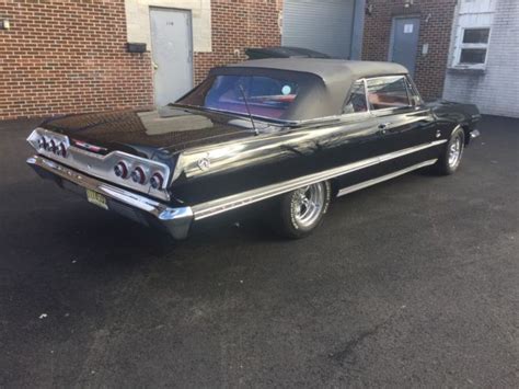 1963 Chevrolet Impala Ss 409 Convertible Loaded Air Conditionrotisserie