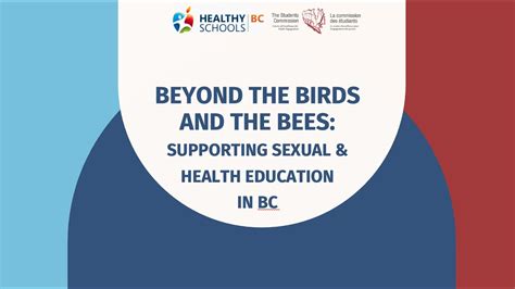Beyond The Birds And The Bees Supporting Sexual And Health Education In Bc Healthy