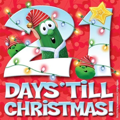 21 Days Til Christmas Christmas Countdown Days Till Christmas