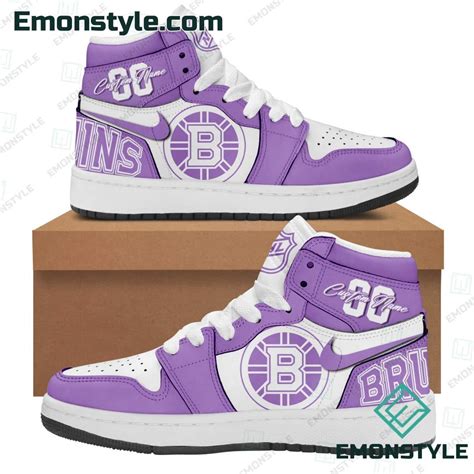 Support The Nhl Boston Bruins Hockey Fights Cancer With Personalized