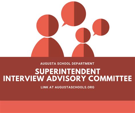 Asd Superintendent Interview Advisory Panel Augusta Schools
