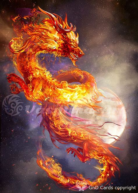 Fire Dragon By Vasylina On Deviantart Dragones Dragones Mitologicos
