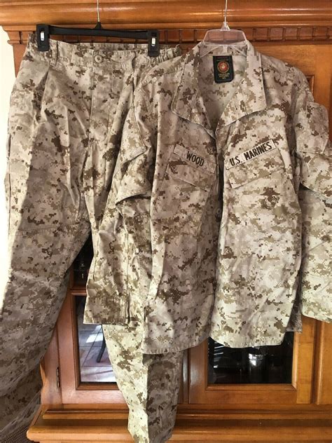 Usmc Desert Marpat Marines Mccuu Medium Regular Set Clean For Sale