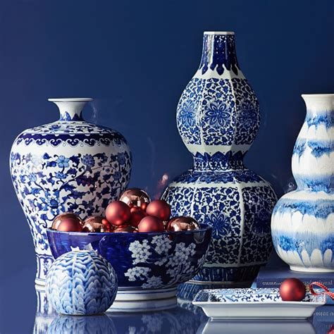 Each one of these house design do it yourself flower vase suggestions has an appealing uniqueness to it. Blue & White Ginger Jar Imperial Vase | Williams Sonoma