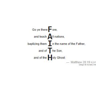 Personalised father acrostic poem print father dad daddy personalised fathers day gift vintage typewriter print. Acrostic poem Faith in Matthew 28:19 | This acrostic poem ...