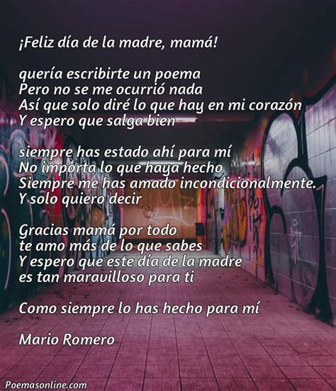 5 Poemas Para Mamá Corto Y Bonito Poemas Online