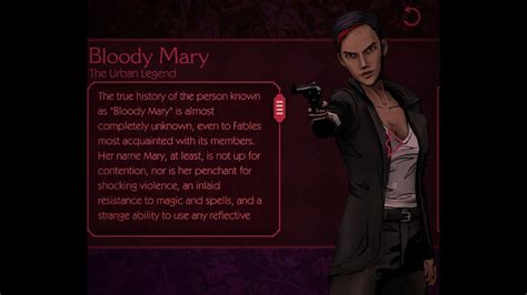 The Wolf Among Us~ Bloody Mary Voice Clips Audio Filesunusedused