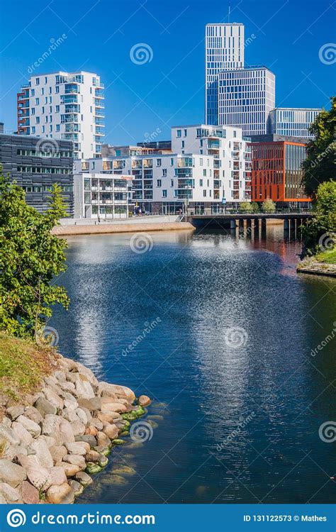 Time difference, daylight saving time, winter time, addresses of embassies and consulates, weather forecasting us. MALMO, SWEDEN - AUGUST 27, 2016: Contemporary Architecture ...
