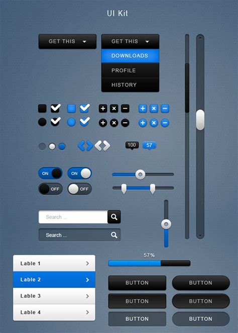 31 Free Web UI Kits – Choose Your Best Interface Design Tool