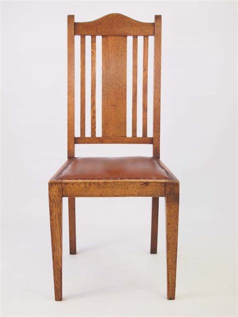 Great savings & free delivery / collection on many items. Set 4 Vintage Oak Dining Chairs Circa 1920s